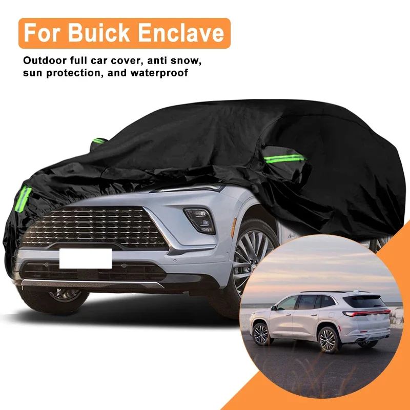 Full Car Cover for Buick Enclave Outdoor Use - Waterproof Snowproof Sunshade, Winter & Summer Auto Protection Accessories
Full Car Cover for Buick Enclave Outdoor Use - Waterproof Snowproof Sunshade, Winter & Summer Auto Protection Accessories