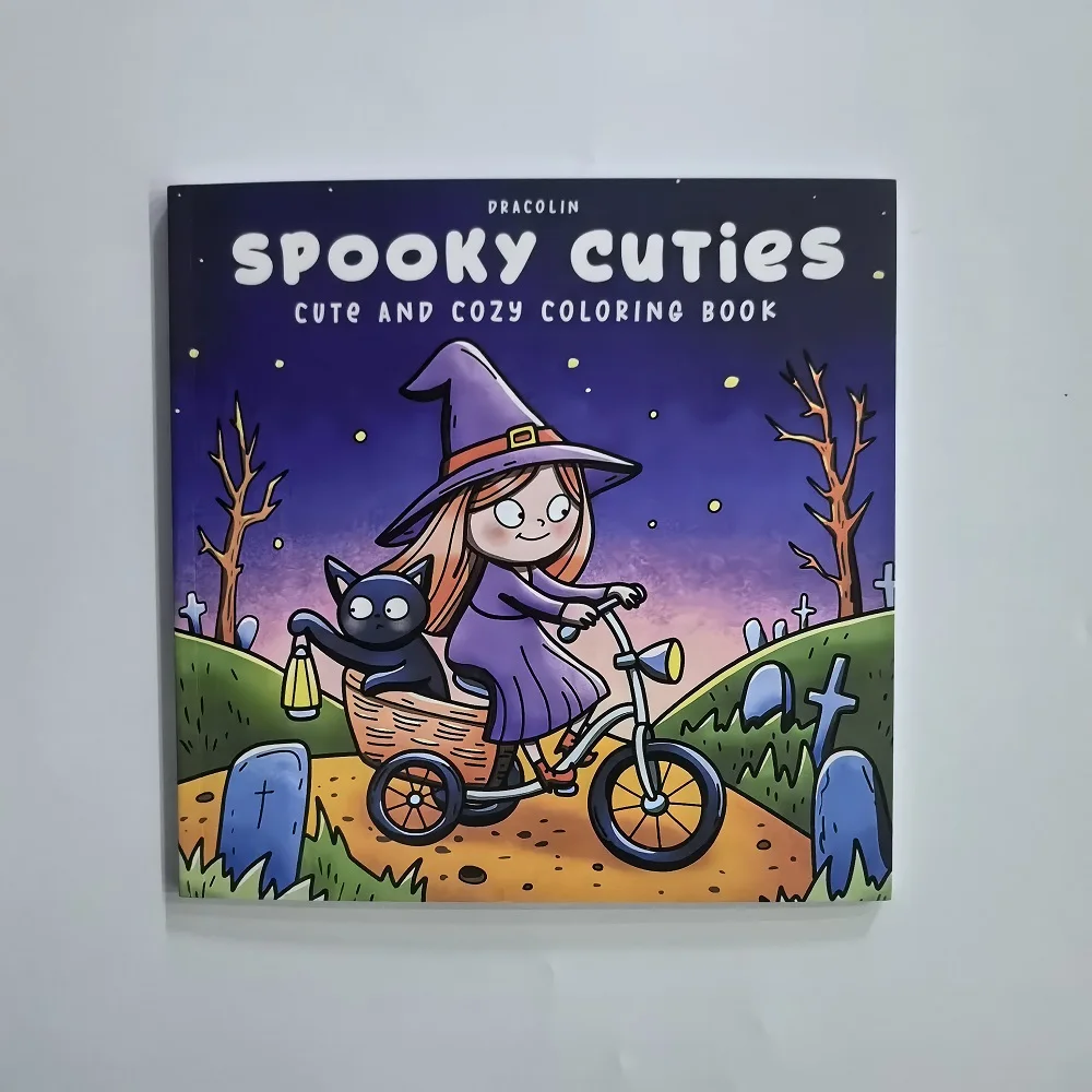 Halloween Spooky Coloring Book CUTE&COZY Coloring For Adults And Teens Featuring Adorable Creepy Creatures for Halloween Gift
Halloween Spooky Coloring Book CUTE&COZY Coloring For Adults And Teens Featuring Adorable Creepy Creatures for Halloween Gift