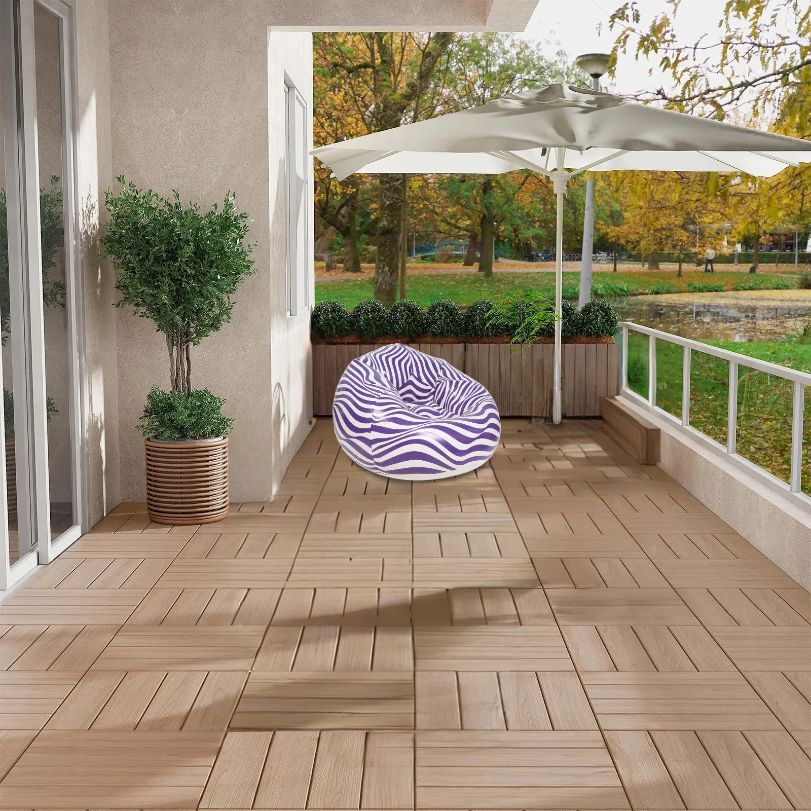 Inflatable Lazy Sofa Chair Foldable Outdoor Bean Bag Thickened PVC Comfortable Portable Camping Relaxing Furniture Beach
Inflatable Lazy Sofa Chair Foldable Outdoor Bean Bag Thickened PVC Comfortable Portable Camping Relaxing Furniture Beach