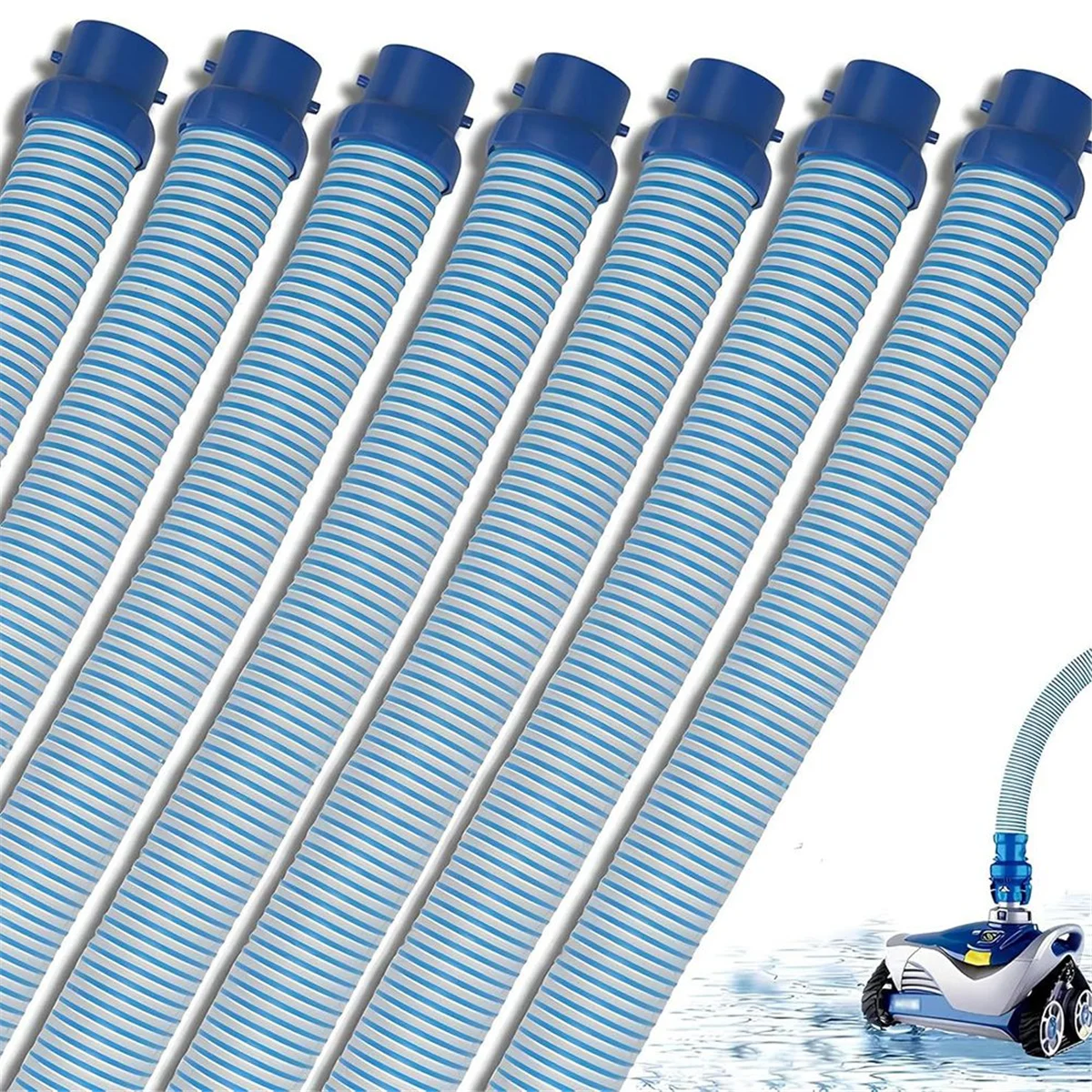 Eco-f7 Pack R0527700 39Inch Pool Cleaning Vacuum Hoses, Fast Twist Lock Hose Replacement Kit for Zodiac MX6
Eco-f7 Pack R0527700 39Inch Pool Cleaning Vacuum Hoses, Fast Twist Lock Hose Replacement Kit for Zodiac MX6