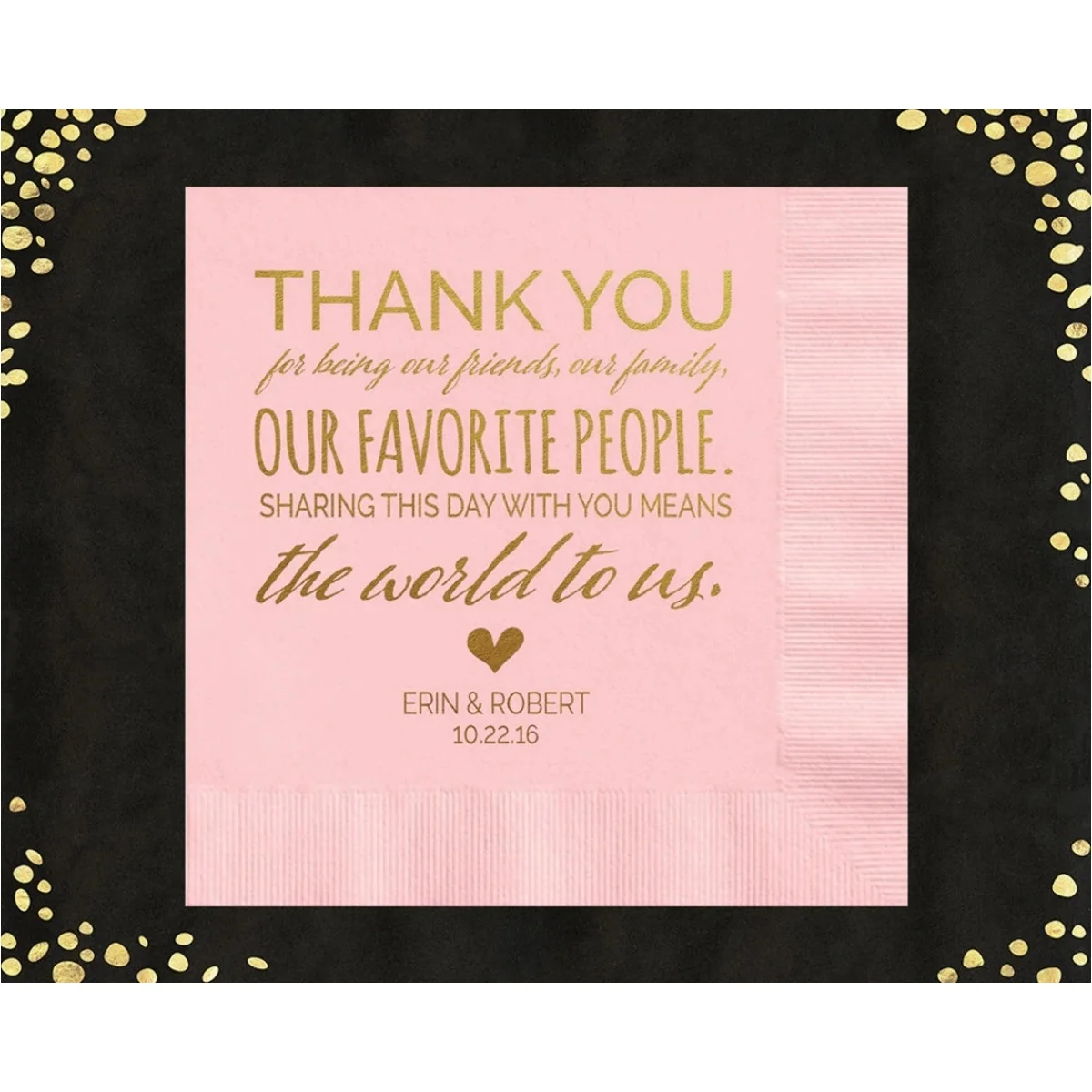 50pcs Wedding Napkins Cocktail Napkins Beverage Napkins Luncheon Napkins Cake Napkins Party Napkins Custom Napkins
50pcs Wedding Napkins Cocktail Napkins Beverage Napkins Luncheon Napkins Cake Napkins Party Napkins Custom Napkins