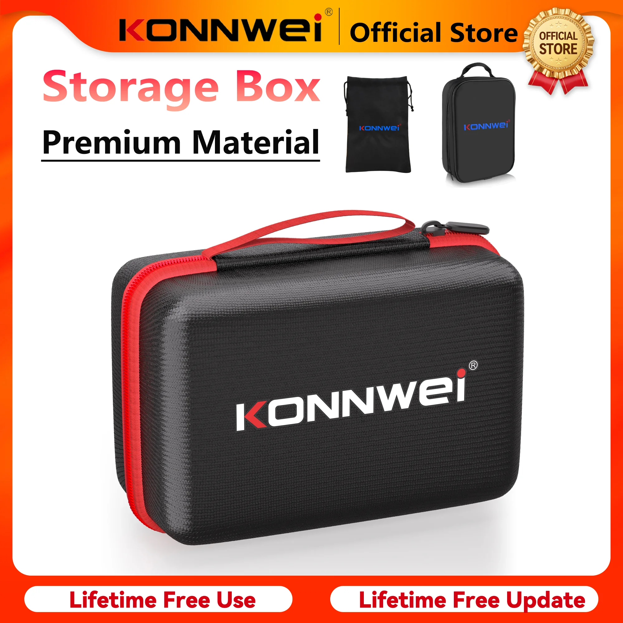 2026 KONNWEI Car Tool Storage Box Handheld OBD Scanner Lightweight Battery Tester Large Capacity Storage Foldable Organiser Box
2026 KONNWEI Car Tool Storage Box Handheld OBD Scanner Lightweight Battery Tester Large Capacity Storage Foldable Organiser Box