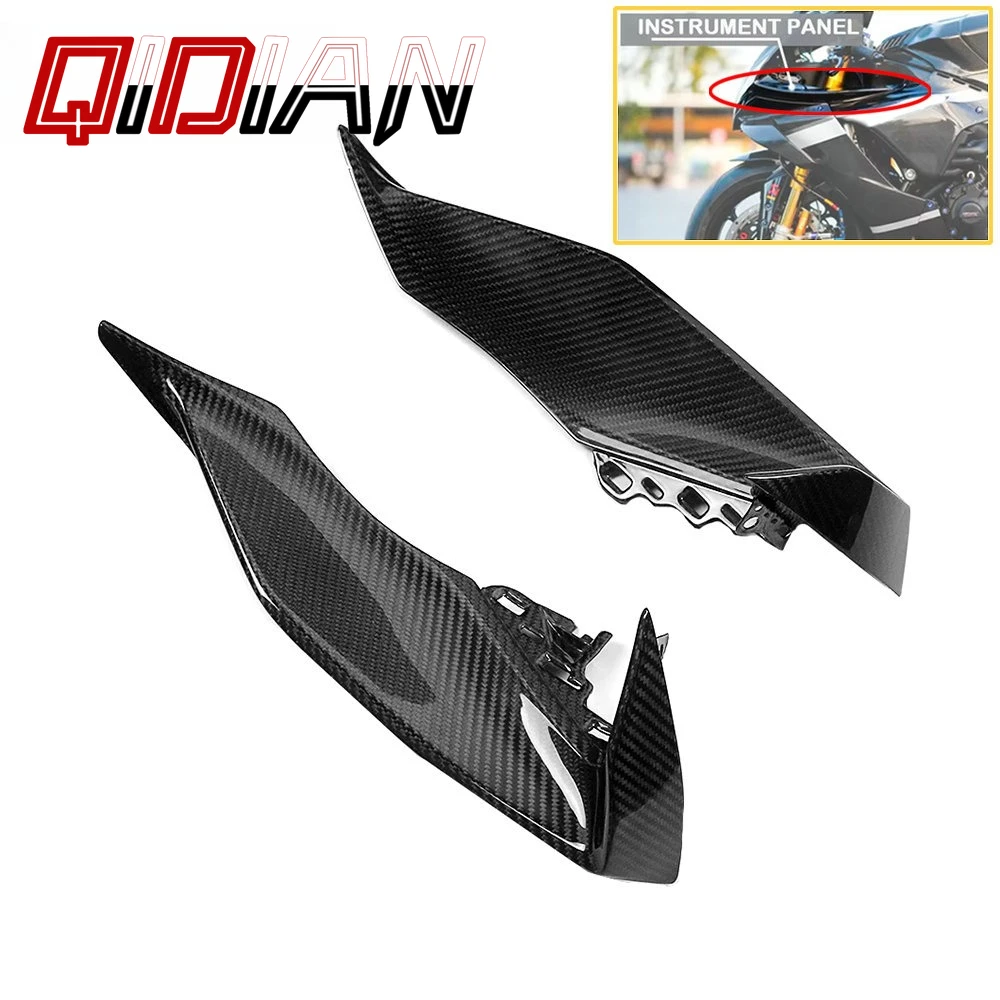 Motorcycle Compaitible With Yamaha YZF-R1 R1M 2020-2025 Carbon Fiber Dashboard Side Panels Accessories
Motorcycle Compaitible With Yamaha YZF-R1 R1M 2020-2025 Carbon Fiber Dashboard Side Panels Accessories