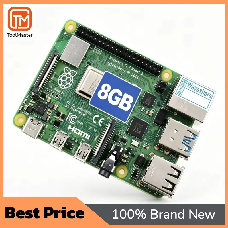 【Hot Sale】Raspberry Pi 4 Model B 8GB RAM Development Board DIY 4K Ultra HD Dual Micro Faster Stable Networking
【Hot Sale】Raspberry Pi 4 Model B 8GB RAM Development Board DIY 4K Ultra HD Dual Micro Faster Stable Networking