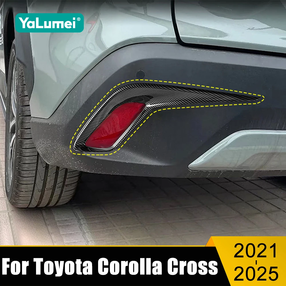 ABS Carbon Fiber Car Rear Fog Light Frame Trim Cover Stickers For Toyota Corolla Cross XG10 2021 2022 2023 2024 2025 Hybrid
ABS Carbon Fiber Car Rear Fog Light Frame Trim Cover Stickers For Toyota Corolla Cross XG10 2021 2022 2023 2024 2025 Hybrid