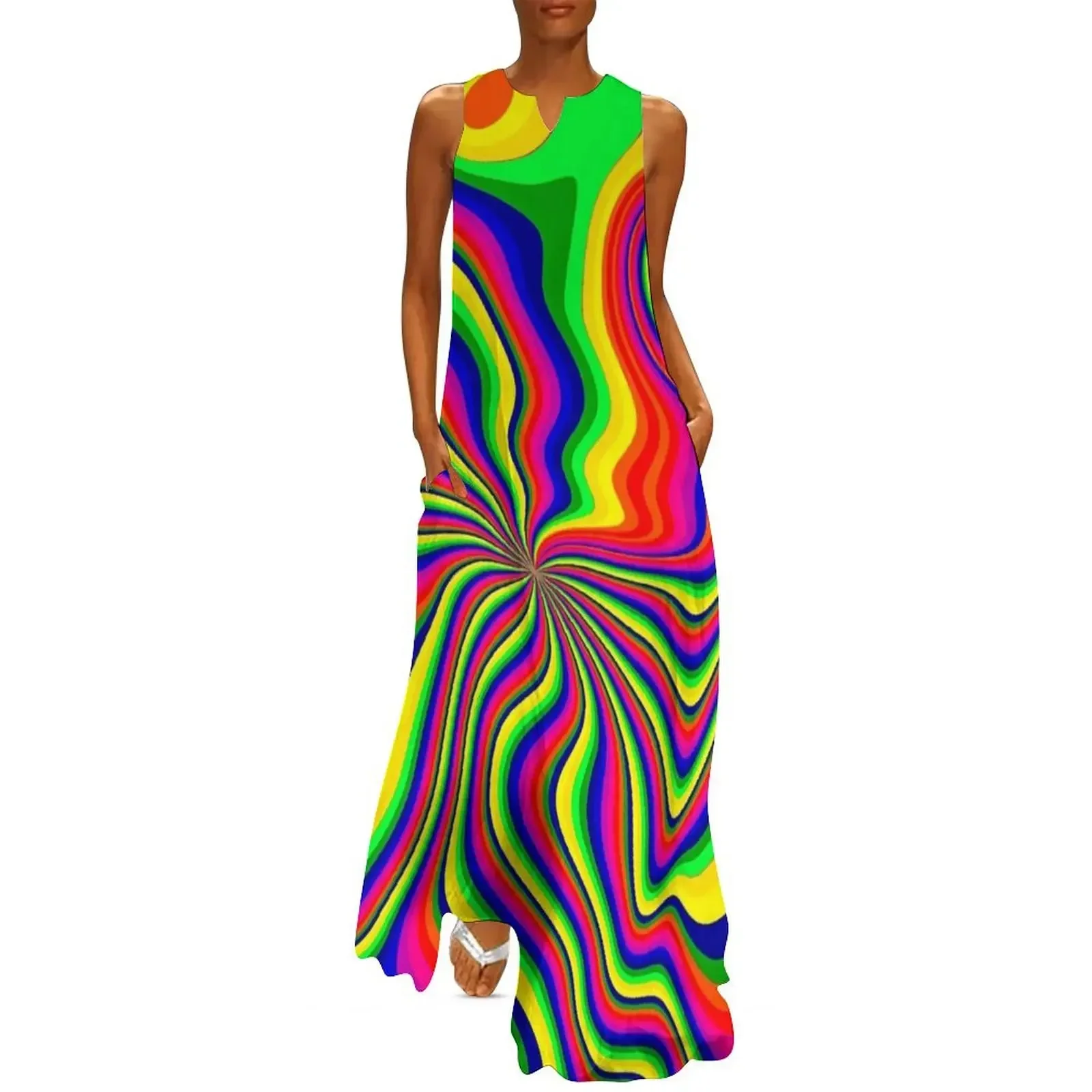 Psychedelic Groovy Colorful Pattern Long Dress dresses summer long dresses for women elegant chic women dresses promotion Dress
Psychedelic Groovy Colorful Pattern Long Dress dresses summer long dresses for women elegant chic women dresses promotion Dress