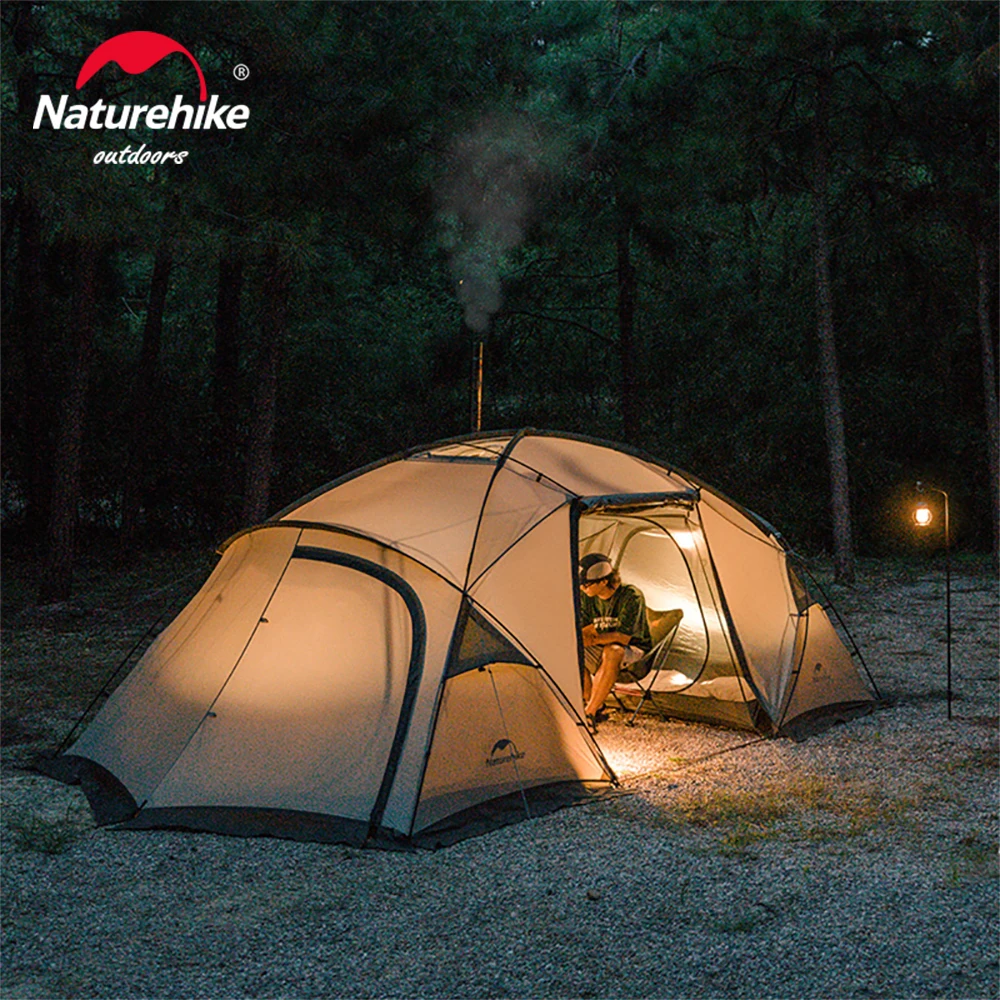 Naturehike Shandi, туннельная палатка для двух спальни, одного зала, двухслойная семейная туристическая палатка для кемпинга, ветрозащитная
Naturehike Shandi, туннельная палатка для двух спальни, одного зала, двухслойная семейная туристическая палатка для кемпинга, ветрозащитная