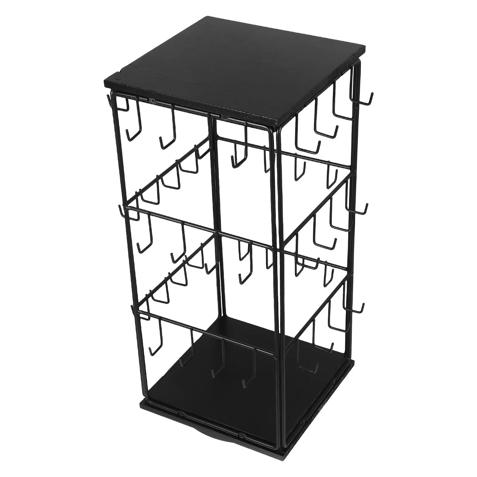 Jewelry Display Stand Wooden Rotating Earring Organizer Multifunctional Holder Vanity Countertop Retail Store Earrings Organizer
Jewelry Display Stand Wooden Rotating Earring Organizer Multifunctional Holder Vanity Countertop Retail Store Earrings Organizer