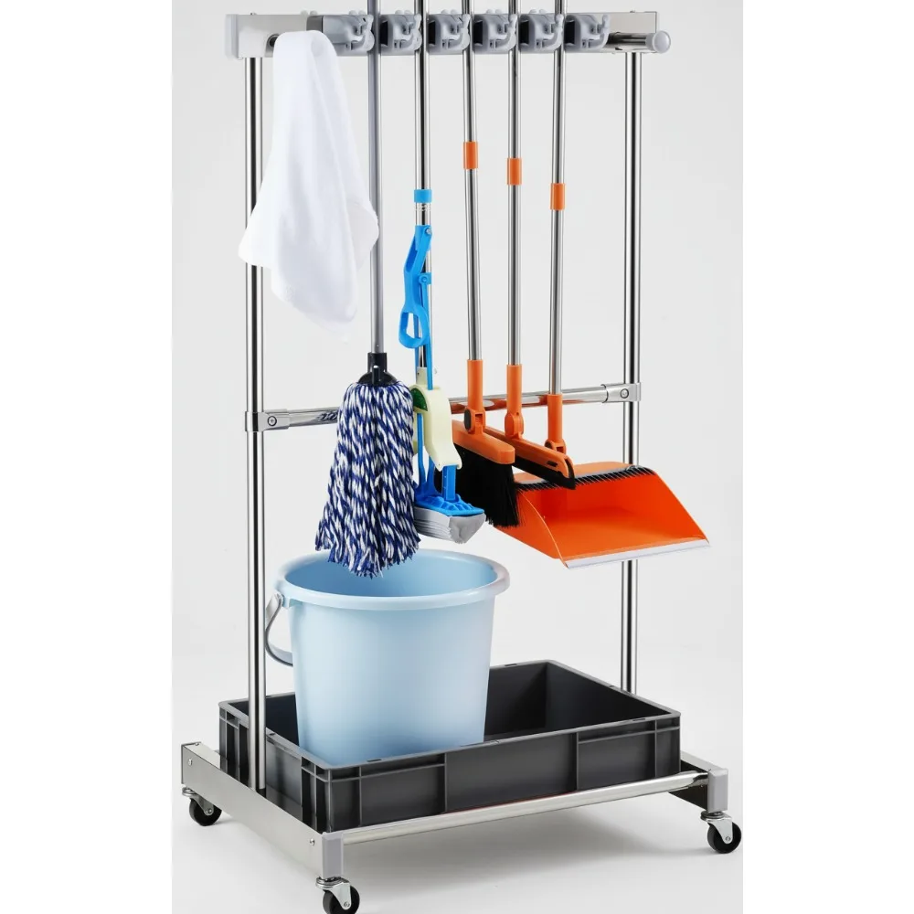 Органайзер для садовых инструментов на 10 слотов с колесами и крючками, прочная металлическая стойка для хранения вещей для гаражного сарая на открытом воздухе
Органайзер для садовых инструментов на 10 слотов с колесами и крючками, прочная металлическая стойка для хранения вещей для гаражного сарая на открытом воздухе