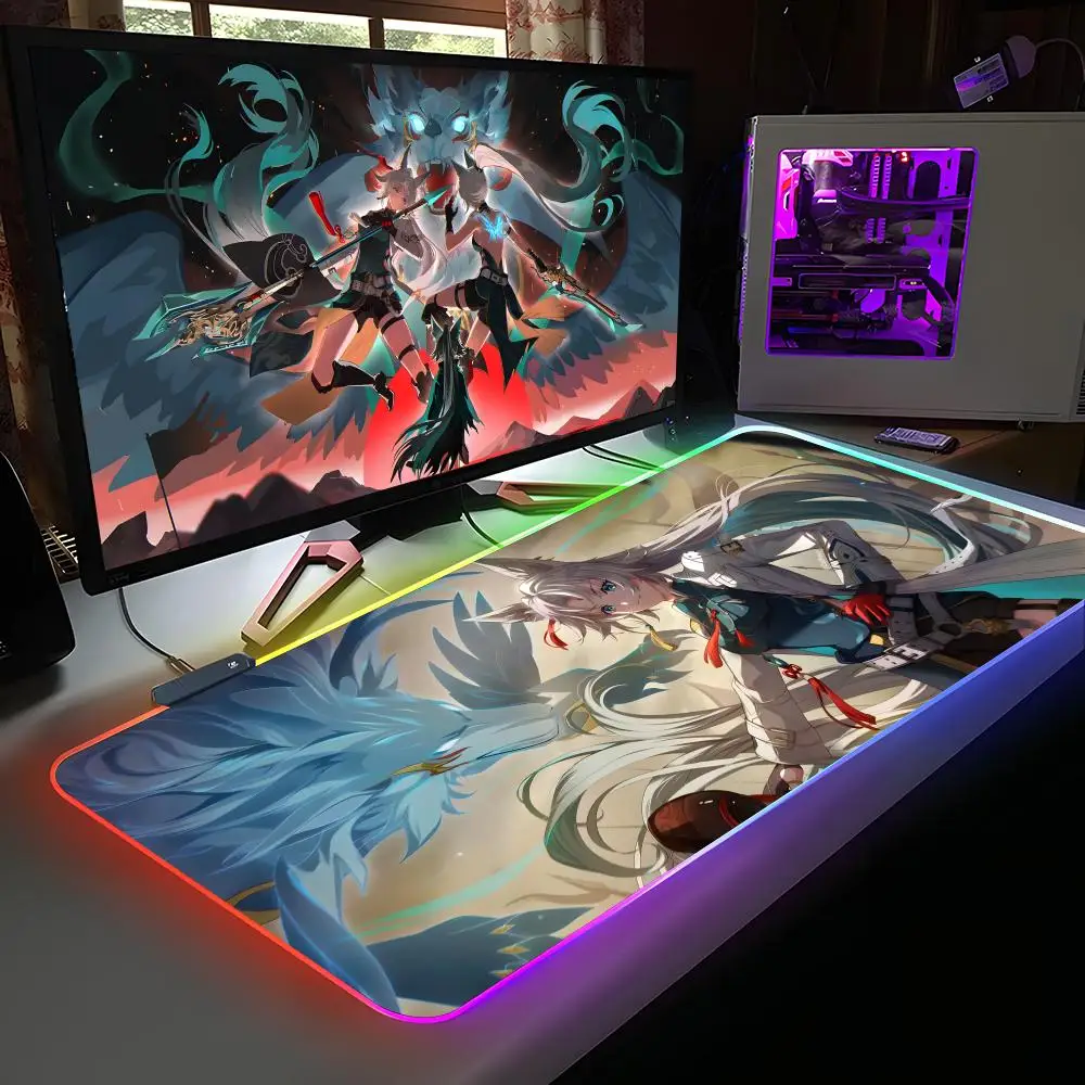 Honkai Star Rail Feixiao Mouse Pad RGB Rubber Computer Laptop Official Game Colored esports Aesthetic Pretty Fashion Luxury Mat
Honkai Star Rail Feixiao Mouse Pad RGB Rubber Computer Laptop Official Game Colored esports Aesthetic Pretty Fashion Luxury Mat