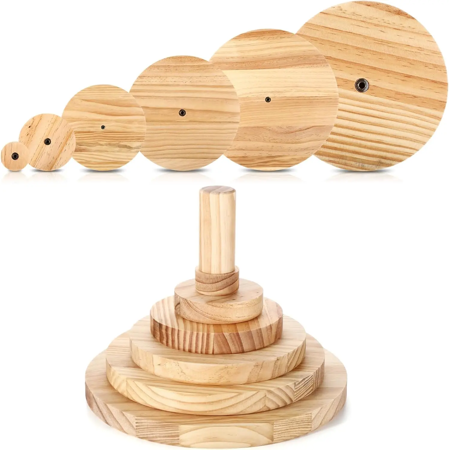 6 Pack Pottery Molds 2'' 4'' 6'' 8'' 10'' 12'' Thickness 1'' Plaster Molds Wood Pottery Tools with Handle for Ceramic Top Forms
6 Pack Pottery Molds 2'' 4'' 6'' 8'' 10'' 12'' Thickness 1'' Plaster Molds Wood Pottery Tools with Handle for Ceramic Top Forms