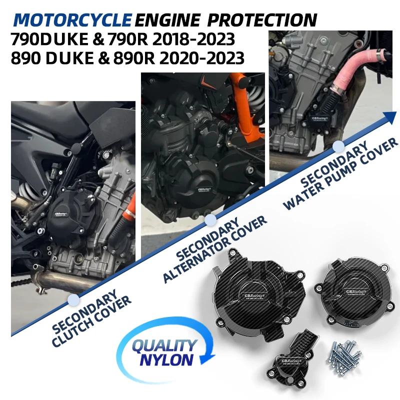 v2 accesorios moto New Motorcycle cover GBRacing For 790 DUKE/790R 2018-2023 890 DUKE/890R 2020-2023 Secondary Engine Cover Set
v2 accesorios moto New Motorcycle cover GBRacing For 790 DUKE/790R 2018-2023 890 DUKE/890R 2020-2023 Secondary Engine Cover Set
