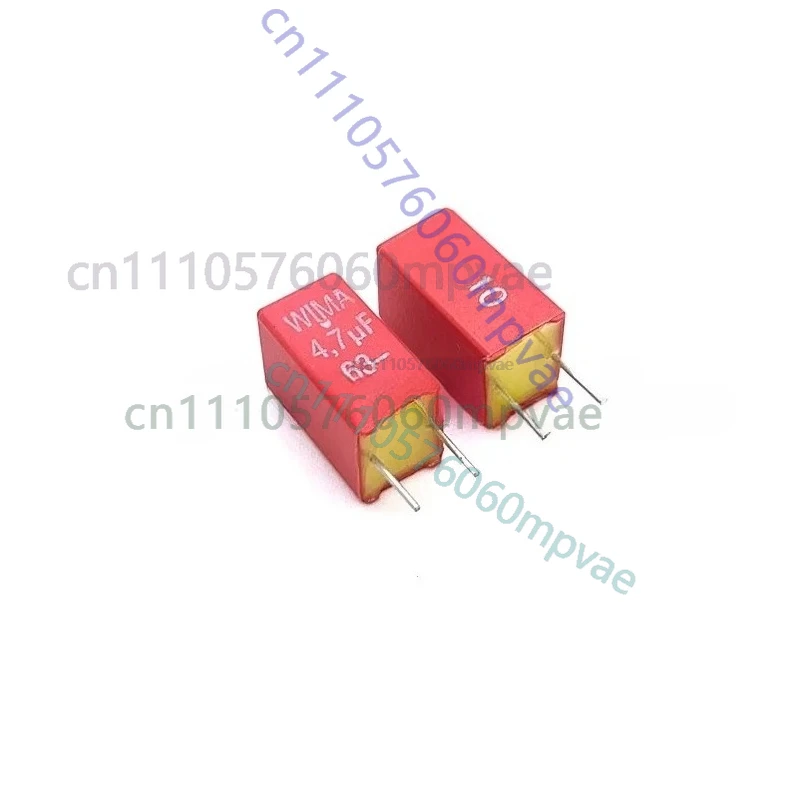 2pcs/10pcs Germany WIMA Film Capacitor 63V 475 4.7UF 63V 4U7 475J 10% MKS2 Pitch 5mm Audio
2pcs/10pcs Germany WIMA Film Capacitor 63V 475 4.7UF 63V 4U7 475J 10% MKS2 Pitch 5mm Audio