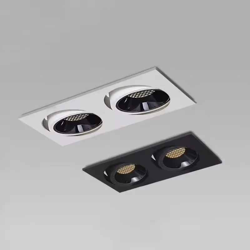 Квадратный светодиодный встраиваемый светильник с антибликовым покрытием, 10 Вт, 15 Вт, 18 Вт, регулируемый угол, алюминиевый светодиодный потолочный светильник AC110V/220V
Квадратный светодиодный встраиваемый светильник с антибликовым покрытием, 10 Вт, 15 Вт, 18 Вт, регулируемый угол, алюминиевый светодиодный потолочный светильник AC110V/220V