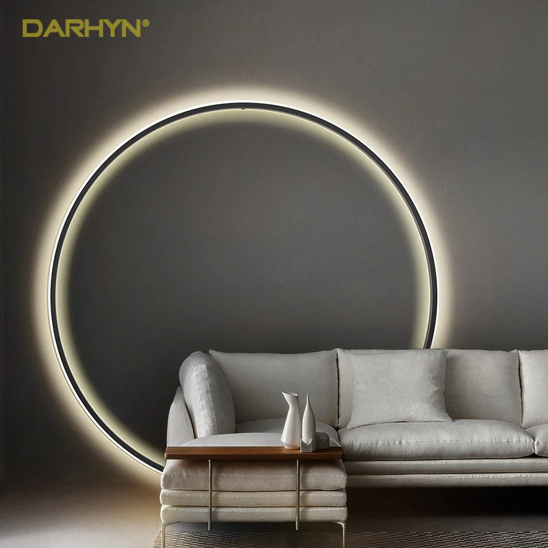 Modern Simple Ring Round LED Wall Lamp Home Designer Decor Circle Nordic Lustres Living Room Bedroom Holiday Sconce Lighting
Modern Simple Ring Round LED Wall Lamp Home Designer Decor Circle Nordic Lustres Living Room Bedroom Holiday Sconce Lighting