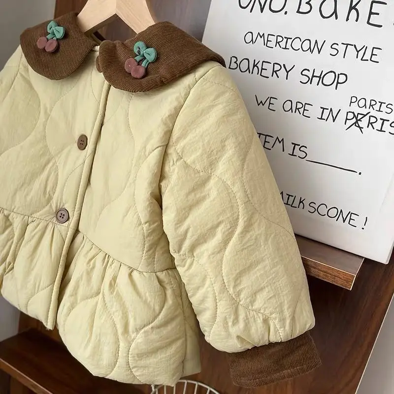Girls Thicken Parkas Coats Winter Padded Warm Snowsuit Kids Fashion Casual Jackets 2025 Autumn New Childrens Clothes
Girls Thicken Parkas Coats Winter Padded Warm Snowsuit Kids Fashion Casual Jackets 2025 Autumn New Childrens Clothes