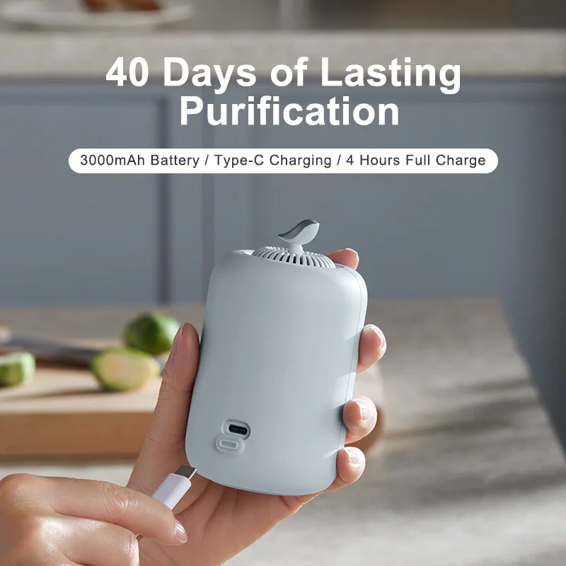 TOHUGS mini Lantern Refrigerator Deodorizer, Food-Safe Fridge Odor Eliminator with Active Oxygen, 99.9% Sterilization, Type-C
TOHUGS mini Lantern Refrigerator Deodorizer, Food-Safe Fridge Odor Eliminator with Active Oxygen, 99.9% Sterilization, Type-C