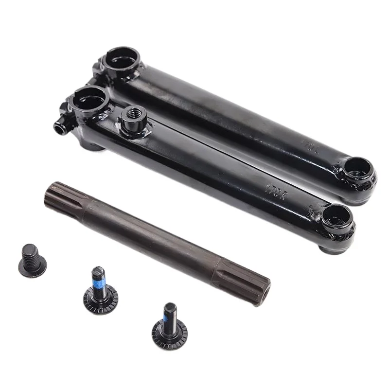M Driven BMX 8 - spline 3 - piece Chromoly Steel (CRMO) Crank, available in lengths of 170mm and 175mm, with a 19mm axle
M Driven BMX 8 - spline 3 - piece Chromoly Steel (CRMO) Crank, available in lengths of 170mm and 175mm, with a 19mm axle