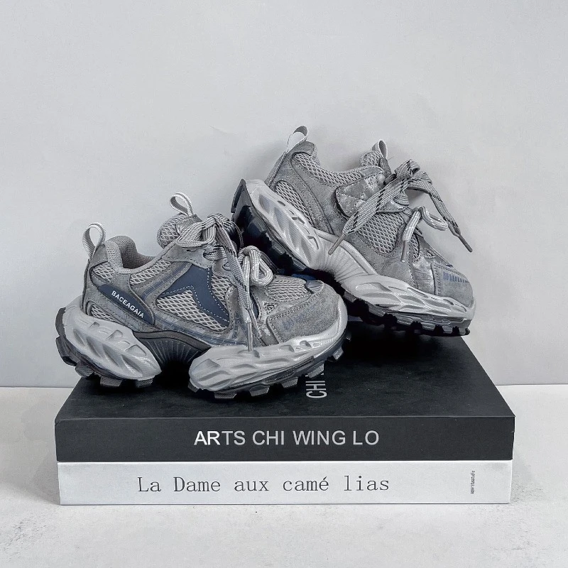 Boys Girls Casual Chunky Sneakers Breathable Mesh Thick Sole Comfortable 2026 Children New Outdoor Running Shoes for Kids
Boys Girls Casual Chunky Sneakers Breathable Mesh Thick Sole Comfortable 2026 Children New Outdoor Running Shoes for Kids