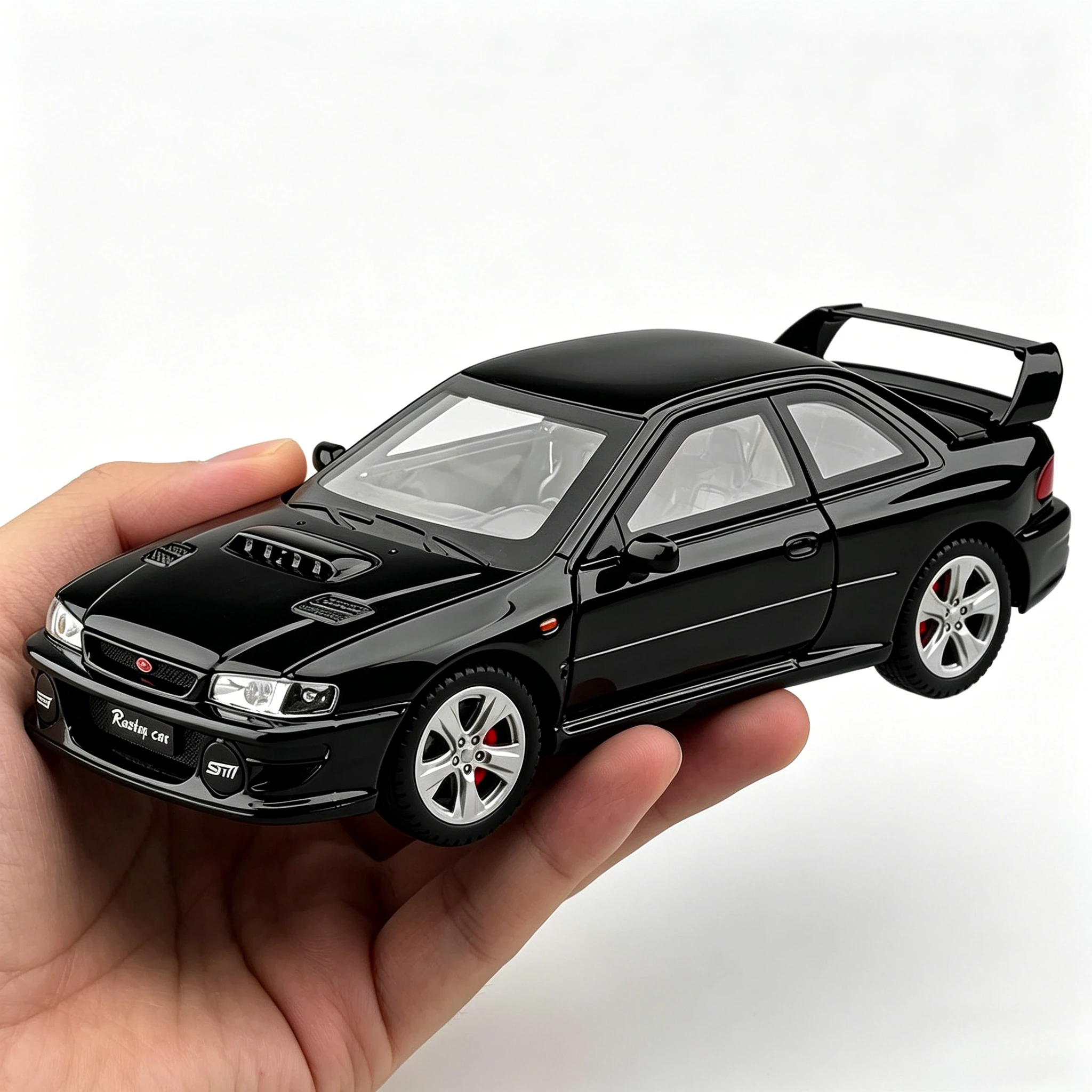 Масштабная модель спортивного автомобиля Impreza WRX STI 1:24, литая под давлением, металлическая, для гонок на треке, со звуком и светом, игрушка-подарок
Масштабная модель спортивного автомобиля Impreza WRX STI 1:24, литая под давлением, металлическая, для гонок на треке, со звуком и светом, игрушка-подарок