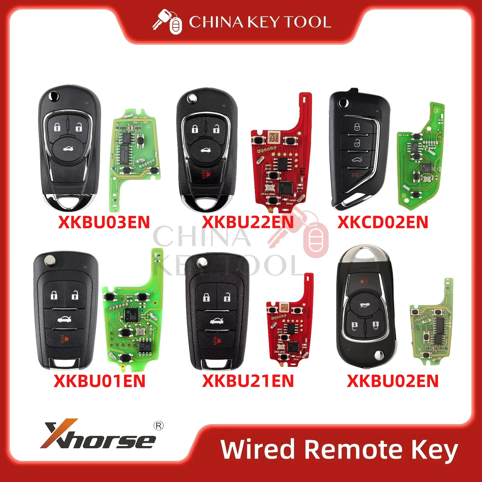 Xhorse 2-го поколения проводной дистанционный ключ XKBU21EN XKBU22EN XKBU01EN XKBU02EN XKBU03EN XKCD02EN глобальная версия 
Xhorse 2-го поколения проводной дистанционный ключ XKBU21EN XKBU22EN XKBU01EN XKBU02EN XKBU03EN XKCD02EN глобальная версия