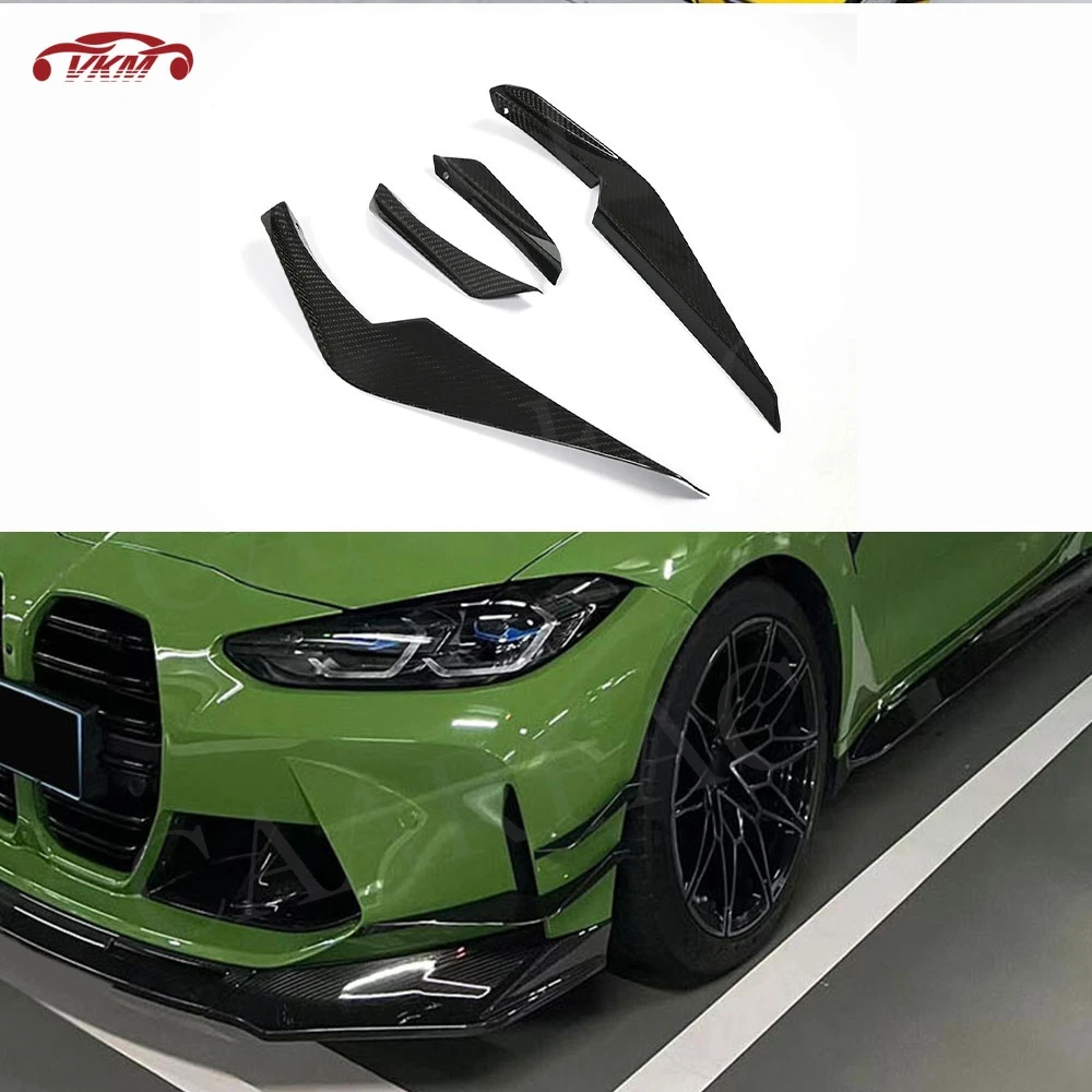 Dry Carbon Fiber Side Fin Flaps For BMW M3 G80 G82 83 M4 2021+ K Style Car Front Bumper Diffuser Splitter Canards Body Kits FRP
Dry Carbon Fiber Side Fin Flaps For BMW M3 G80 G82 83 M4 2021+ K Style Car Front Bumper Diffuser Splitter Canards Body Kits FRP
