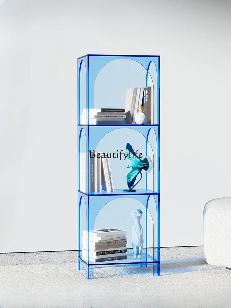 Modern minimalist acrylic shelf living room creative floor-to-ceiling multi-layer wall simple bookcase
Modern minimalist acrylic shelf living room creative floor-to-ceiling multi-layer wall simple bookcase
