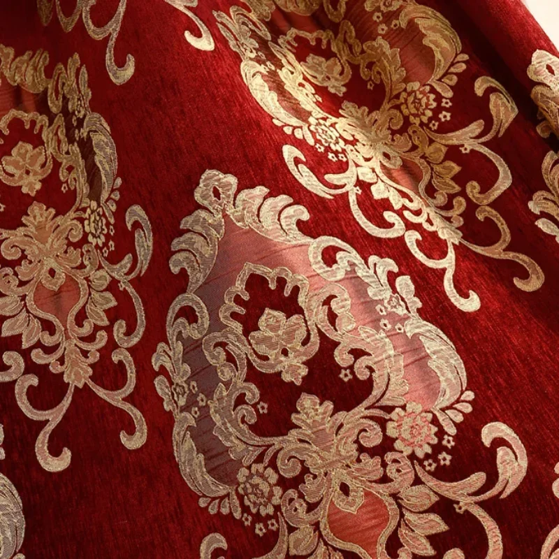 Luxury European-style Chenille Wedding Valance High Shading Rate Curtain Tulle Custom Curtains For Living Dining Room Bedroom
Luxury European-style Chenille Wedding Valance High Shading Rate Curtain Tulle Custom Curtains For Living Dining Room Bedroom
