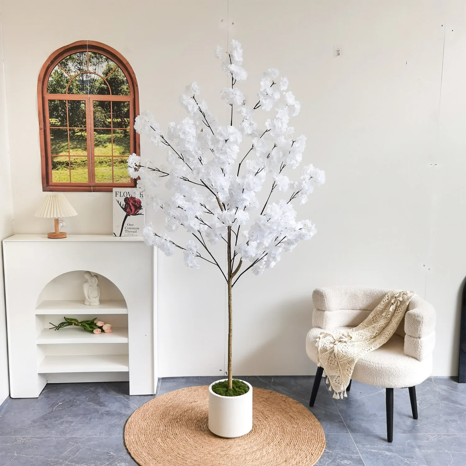 Искусственные белые вишневые цветы, искусственные растения от 130 до 180 см, семейная гостиная, украшение и украшение, горшечные растения с вишневым цветом
Искусственные белые вишневые цветы, искусственные растения от 130 до 180 см, семейная гостиная, украшение и украшение, горшечные растения с вишневым цветом