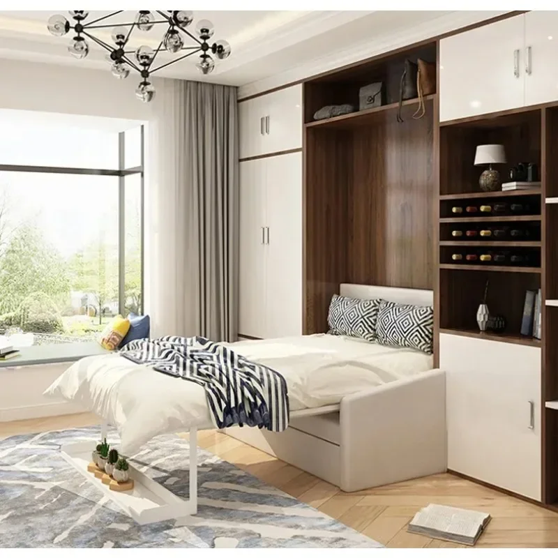 ElectricInvisible Bed Sofa Integrated Folding Wall Bed with Sofa Hidden Bed Invisible Hardware Accessories New Furniture Bedroom
ElectricInvisible Bed Sofa Integrated Folding Wall Bed with Sofa Hidden Bed Invisible Hardware Accessories New Furniture Bedroom