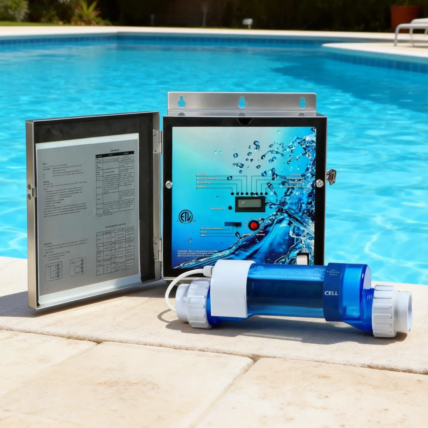 Durable Swimming Pool Disinfect System Salt Water Electrolysis
Durable Swimming Pool Disinfect System Salt Water Electrolysis
