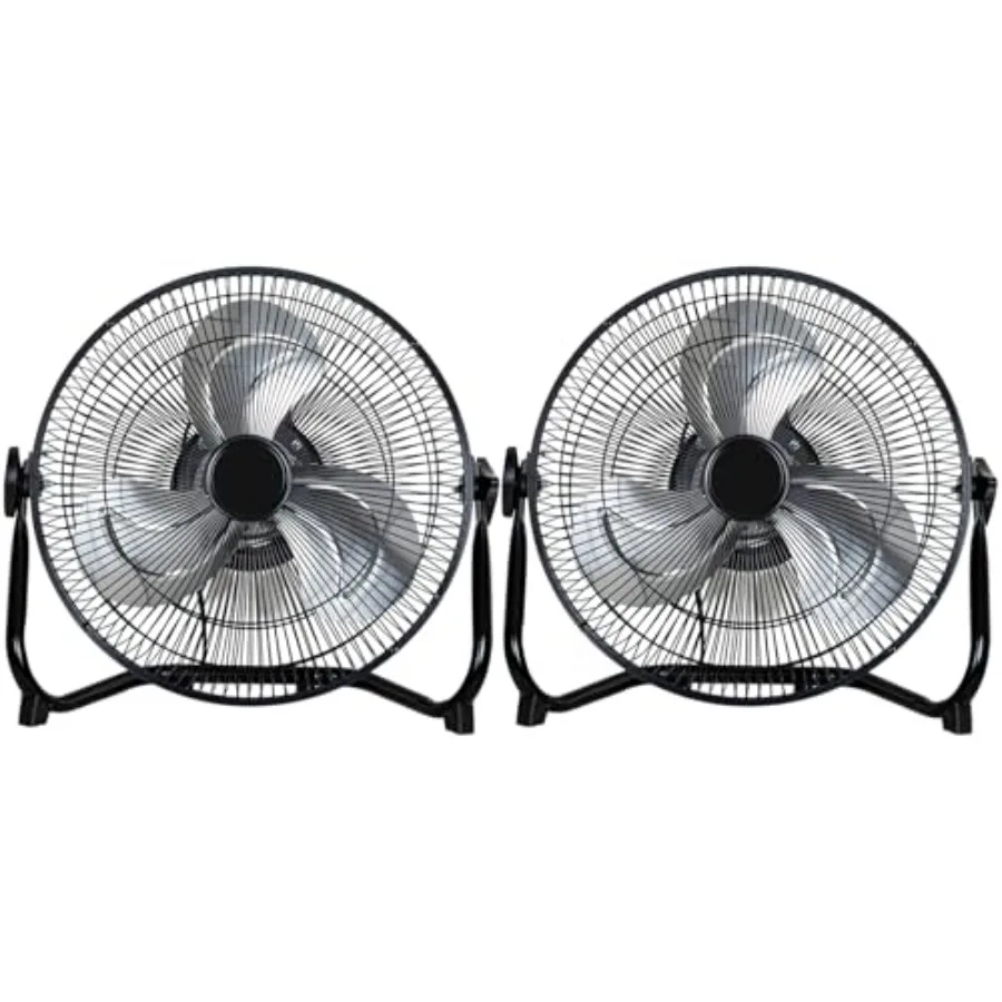 12 High Velocity Floor Fan for bedroom and home use, heavy duty metal construction, black color, 1650 CFM airflow with 3-speed
12 High Velocity Floor Fan for bedroom and home use, heavy duty metal construction, black color, 1650 CFM airflow with 3-speed