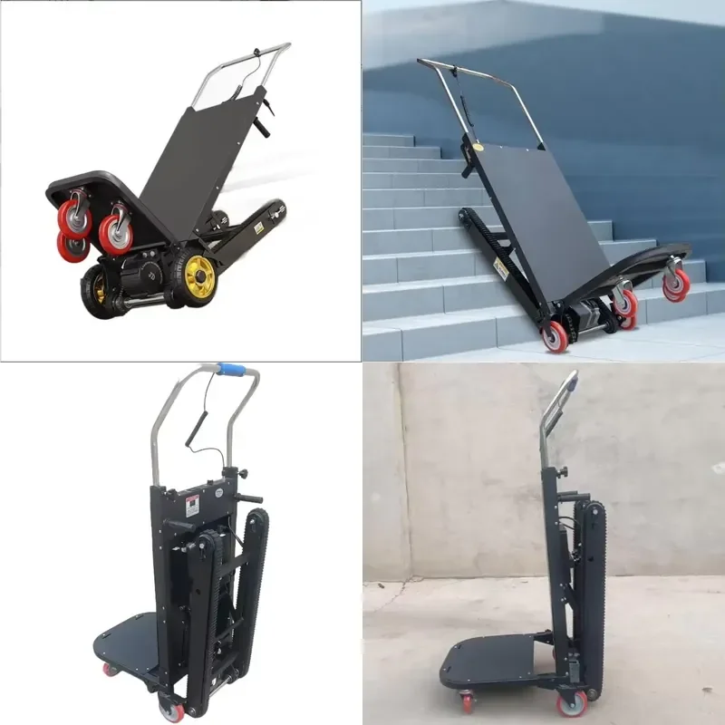Electric Stair Climbing Cart for Power Stair Climber Machine Foldable Transport Cargo Climber for Stairs 2024
Electric Stair Climbing Cart for Power Stair Climber Machine Foldable Transport Cargo Climber for Stairs 2024