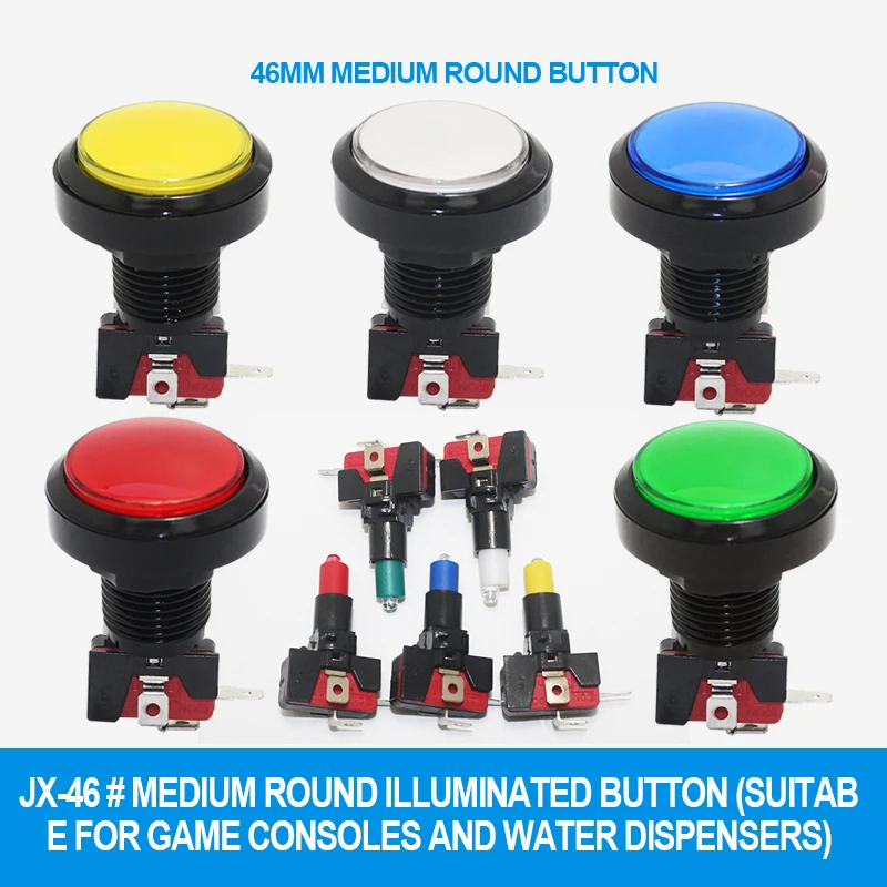 BL 46mm Cassette type Button grapple game Accessories trumpet Coin operated game machine Arcade game console
BL 46mm Cassette type Button grapple game Accessories trumpet Coin operated game machine Arcade game console