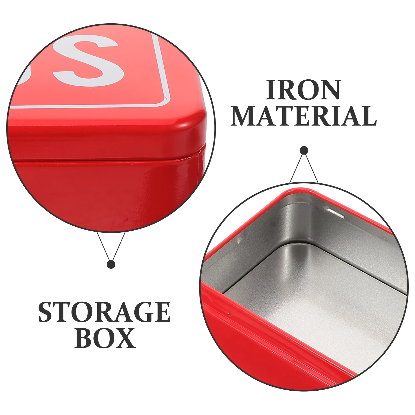 2pcs Survival Box Small Tool Organizer Portable Case Camping Life Preserver Items Container Red Pocket Sturdy Iron Storage
2pcs Survival Box Small Tool Organizer Portable Case Camping Life Preserver Items Container Red Pocket Sturdy Iron Storage