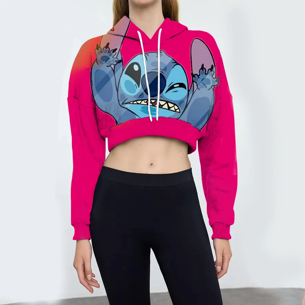 Kawaii lilo and Stitch Disney Hoodie Crop Top Women Sweatshirt Kids Boys Girls Harajuku Streetwear Clothes Hoodies Cropped
Kawaii lilo and Stitch Disney Hoodie Crop Top Women Sweatshirt Kids Boys Girls Harajuku Streetwear Clothes Hoodies Cropped