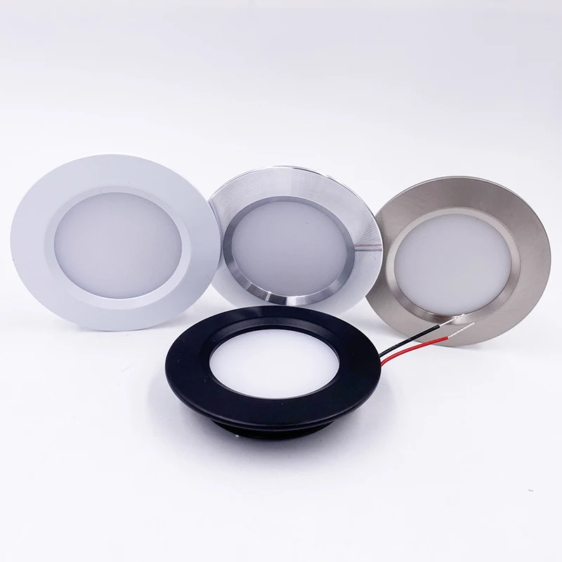 Indoor LED Downlight DC12V 24V Ultra-Thin 3W 5W Embedded Decor Small Spotlight Ceiling Kitchen Bathroom Camping vehicle Light
Indoor LED Downlight DC12V 24V Ultra-Thin 3W 5W Embedded Decor Small Spotlight Ceiling Kitchen Bathroom Camping vehicle Light