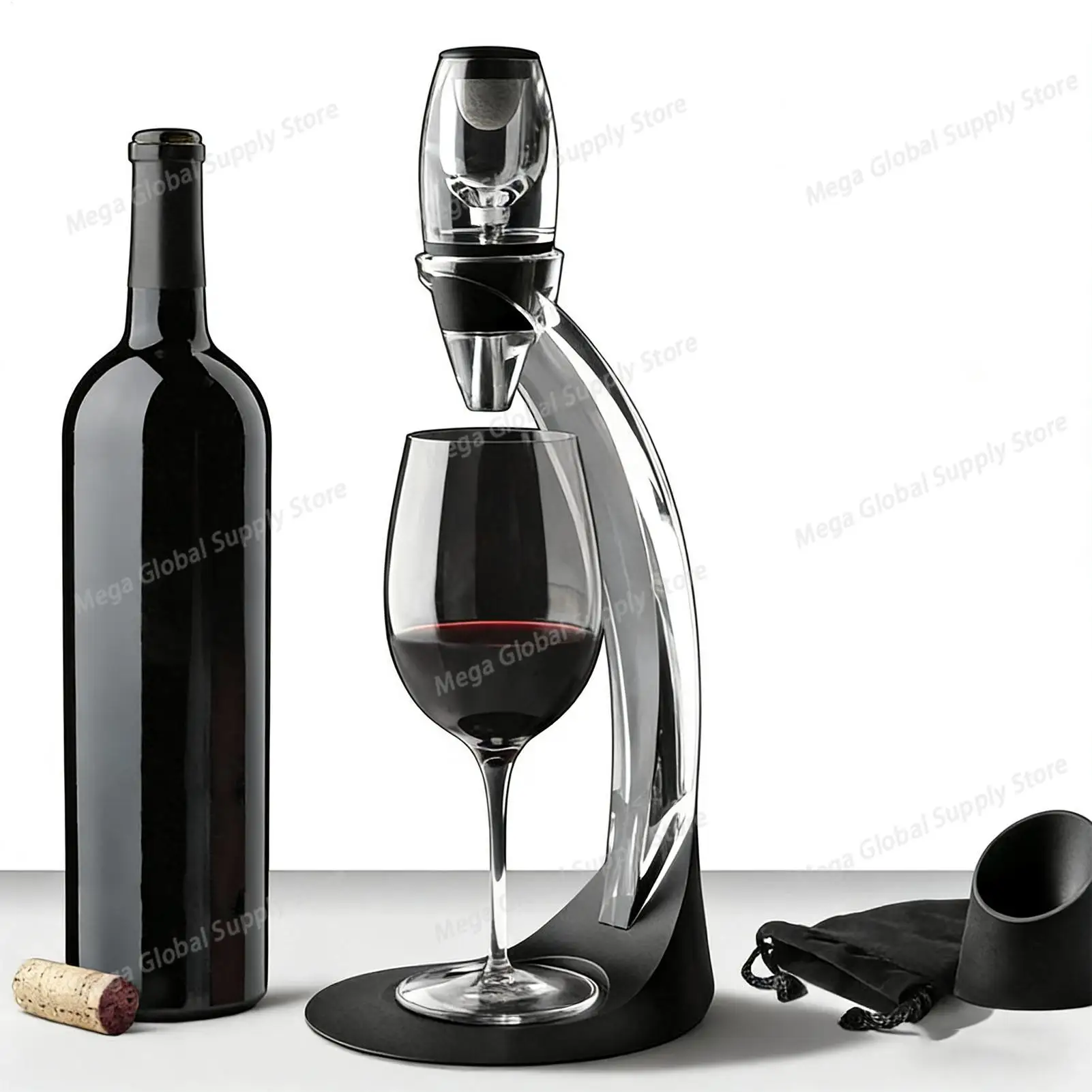 Wine Aerator Quick Portable Multi-Purpose Kitchen Gadget Wine Aerator Decanter for Christmas Retirement Valentine Party Kitchen
Wine Aerator Quick Portable Multi-Purpose Kitchen Gadget Wine Aerator Decanter for Christmas Retirement Valentine Party Kitchen