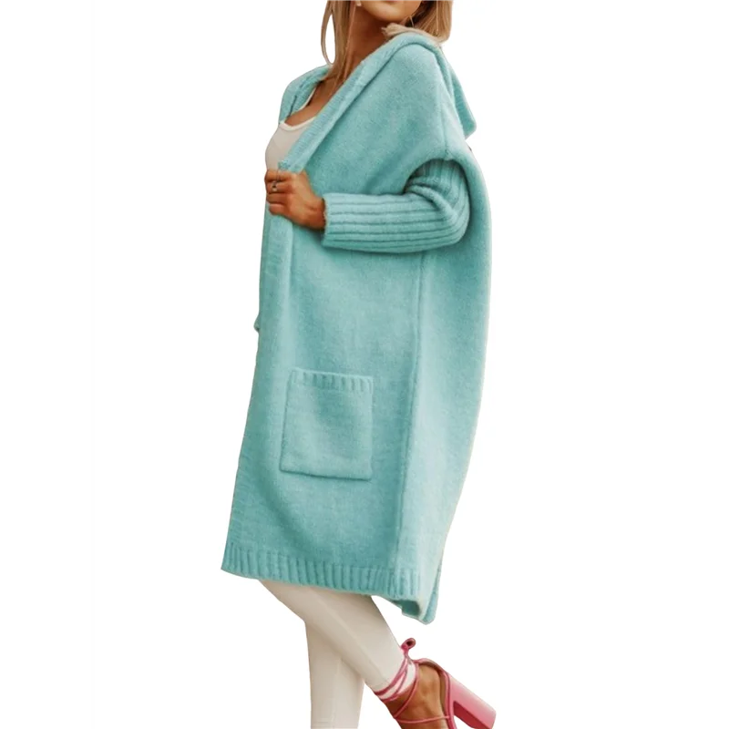 BHBD-Женский длинный кардиган большого размера с капюшоном, повседневный однотонный свитер с длинными рукавами и буквенным принтом, верхняя одежда
BHBD-Женский длинный кардиган большого размера с капюшоном, повседневный однотонный свитер с длинными рукавами и буквенным принтом, верхняя одежда