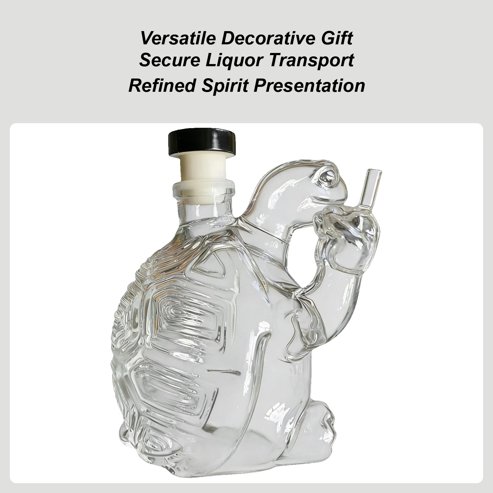 Liquor Decanter Clear Funny Turtle Glassware Animal Liquor Decanters Alcohol Bottles For Men Brother Dad Birthday Christmas Wine
Liquor Decanter Clear Funny Turtle Glassware Animal Liquor Decanters Alcohol Bottles For Men Brother Dad Birthday Christmas Wine