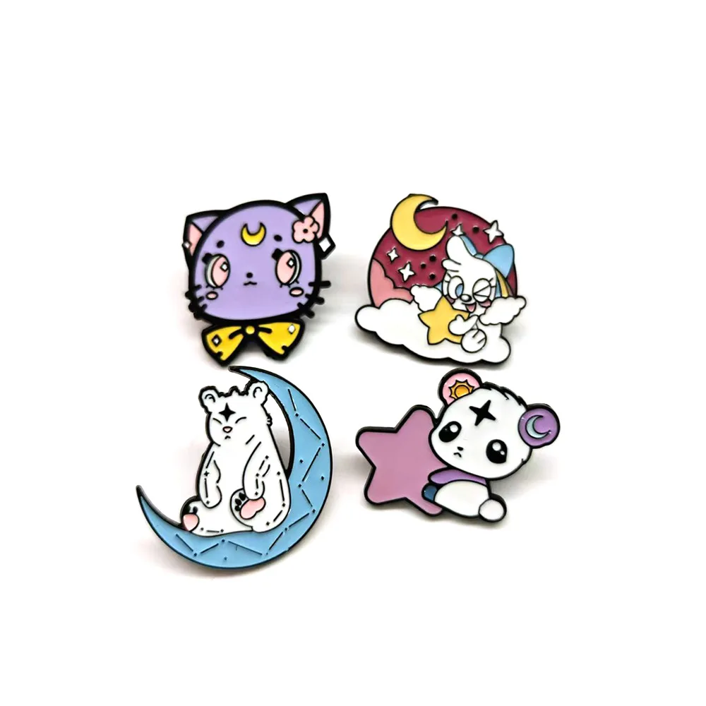 Cute Cartoon Man Enamel Pin Mouse Pig Badges Pigeon Brooch Bear Cat Lapel Pins for Backpacks Clothes Jewelry Gifts
Cute Cartoon Man Enamel Pin Mouse Pig Badges Pigeon Brooch Bear Cat Lapel Pins for Backpacks Clothes Jewelry Gifts