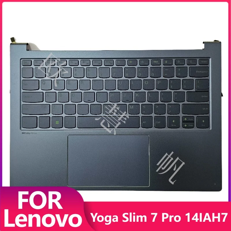 New for Lenovo Yoga Slim 7 Pro 14IAH7 Laptop Palmrest Upper Cover with Backlit US Keyboard and Touchpad Blue
New for Lenovo Yoga Slim 7 Pro 14IAH7 Laptop Palmrest Upper Cover with Backlit US Keyboard and Touchpad Blue