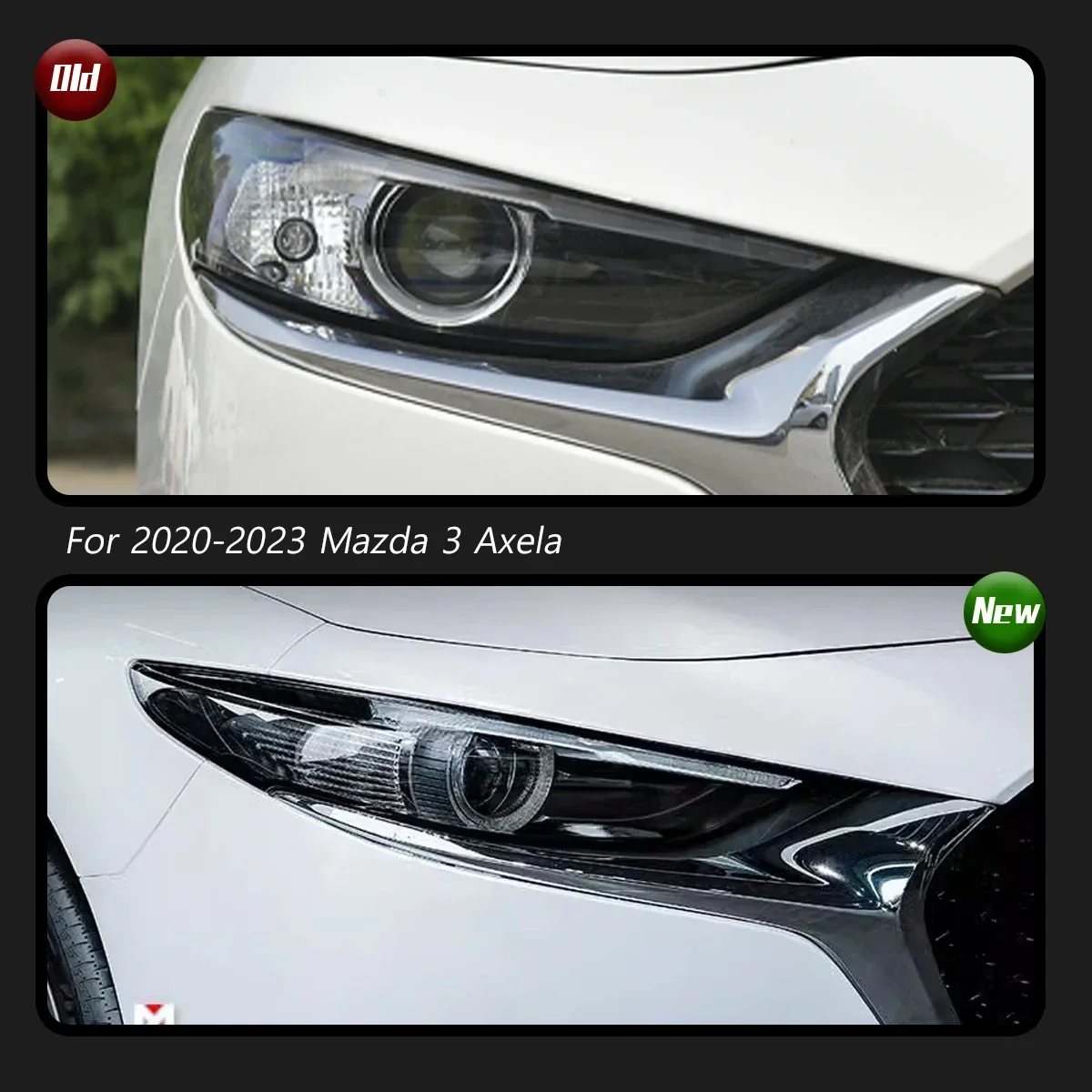 TYPY New Upgrade Modified Full Head Lamp Assembly For Mazda 3 Axela 2020-2023 Turn Signals Daytime Running Lights LED Headlights
TYPY New Upgrade Modified Full Head Lamp Assembly For Mazda 3 Axela 2020-2023 Turn Signals Daytime Running Lights LED Headlights