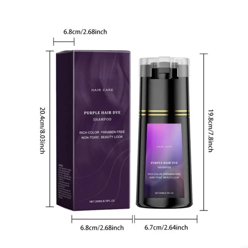 28TA 200ml Black Hair Dyes Shampoo Instantly Cover White Hair Shampoo for Men Woman
28TA 200ml Black Hair Dyes Shampoo Instantly Cover White Hair Shampoo for Men Woman