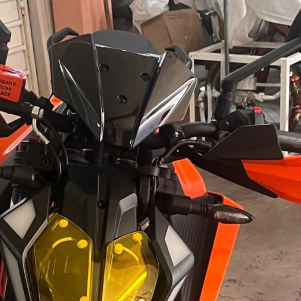 Motorcycle Accessories Windshield Flyscreen For 1290 Super Duke R 1290Super DukeR MY20 2020 2021 2022 2023 2024 Windscreen Guard 
Motorcycle Accessories Windshield Flyscreen For 1290 Super Duke R 1290Super DukeR MY20 2020 2021 2022 2023 2024 Windscreen Guard
