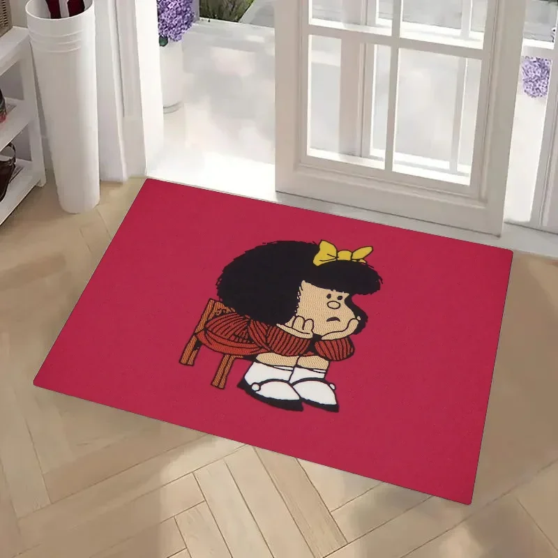 1pc M-Mafalda Girl Bathroom Absorbent Mats Anti-Slip Mats Home Decor Supplies Carpets Home Kitchen Floor Mats
1pc M-Mafalda Girl Bathroom Absorbent Mats Anti-Slip Mats Home Decor Supplies Carpets Home Kitchen Floor Mats