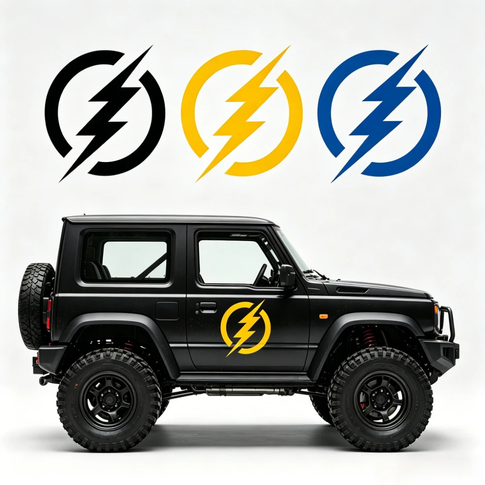 Car Sticker Waterproof Easy to Install No Residue Electric Lightning Symbol for Car Window Laptop Car Cover Accessory 15cm
Car Sticker Waterproof Easy to Install No Residue Electric Lightning Symbol for Car Window Laptop Car Cover Accessory 15cm