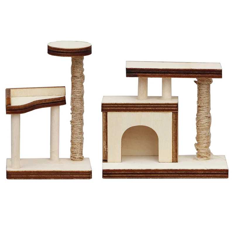 1Pc 1:12 Dollhouse Miniature Cat Climbing Frame Model Pet Furniture Home Decor Toy Doll House Accessories
1Pc 1:12 Dollhouse Miniature Cat Climbing Frame Model Pet Furniture Home Decor Toy Doll House Accessories