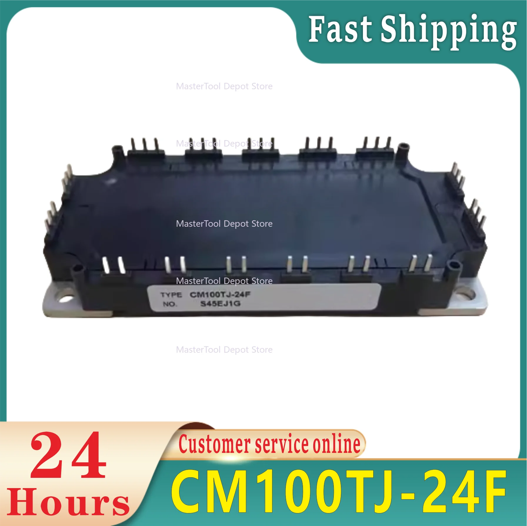CM75TJ-24F CM75TJA-24FA CM100TJ-24F CM100TJA-24FA Original module.
CM75TJ-24F CM75TJA-24FA CM100TJ-24F CM100TJA-24FA Original module.