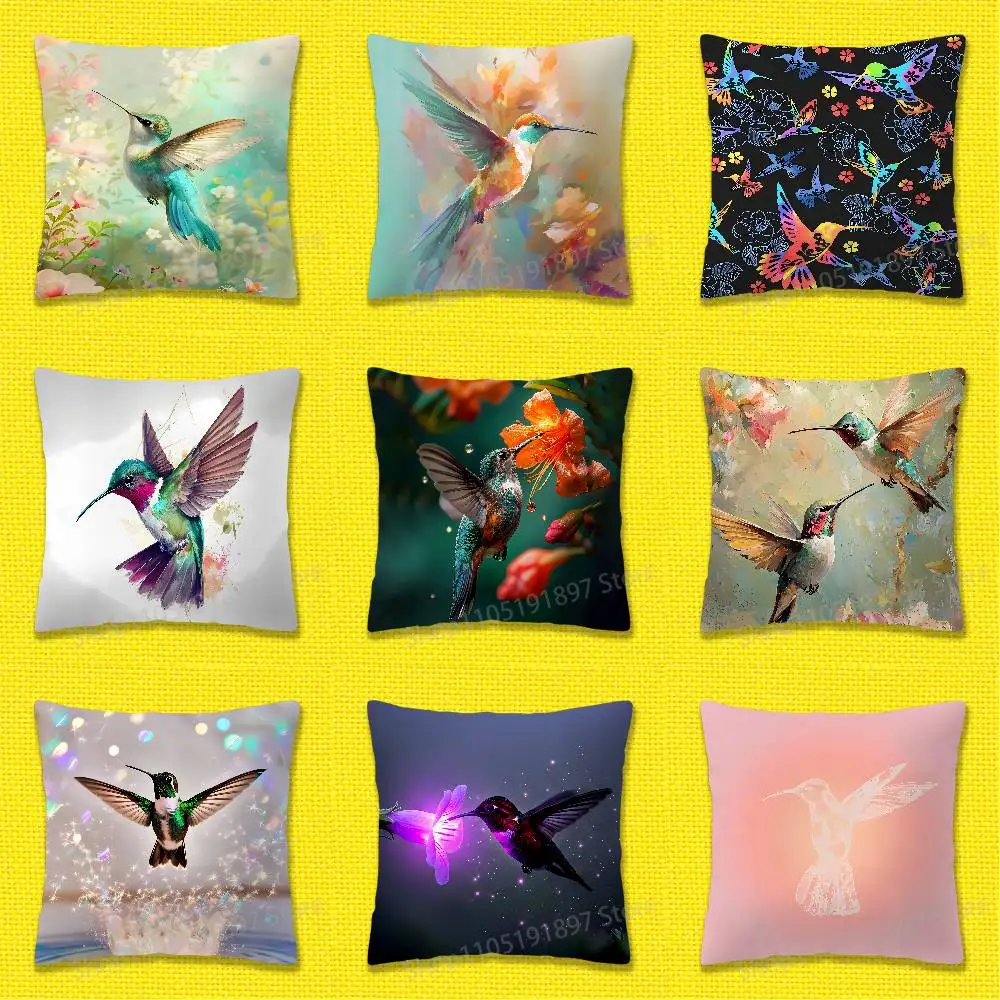 Colorful Bird Hummingbird Throw Pillow Case For 50x50cm 30x30cm 55x55cm 45x45cm 40x40cm Square Bed Pillowcase Cover
Colorful Bird Hummingbird Throw Pillow Case For 50x50cm 30x30cm 55x55cm 45x45cm 40x40cm Square Bed Pillowcase Cover